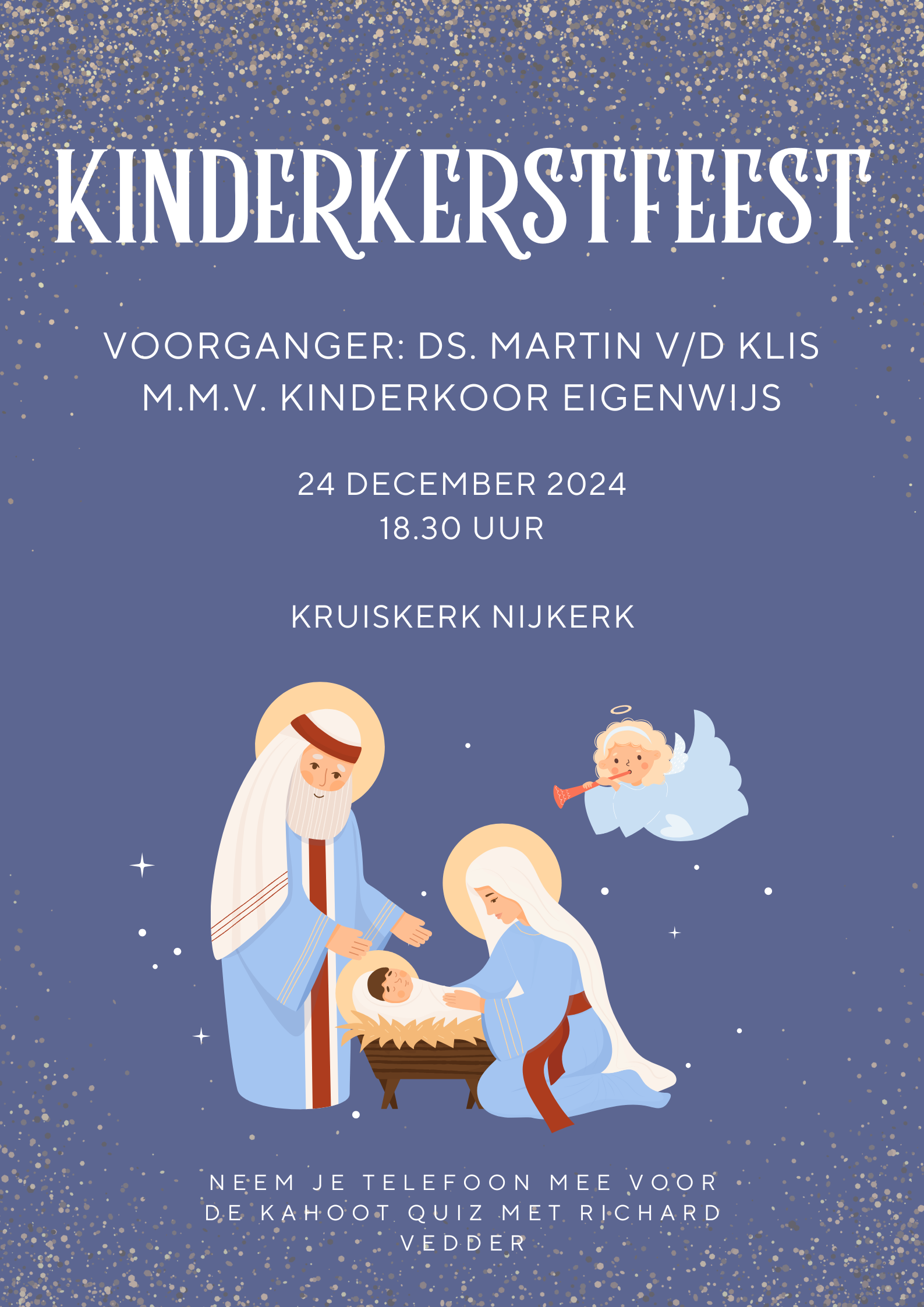 Kinderkerstfeest Kruiskerk 